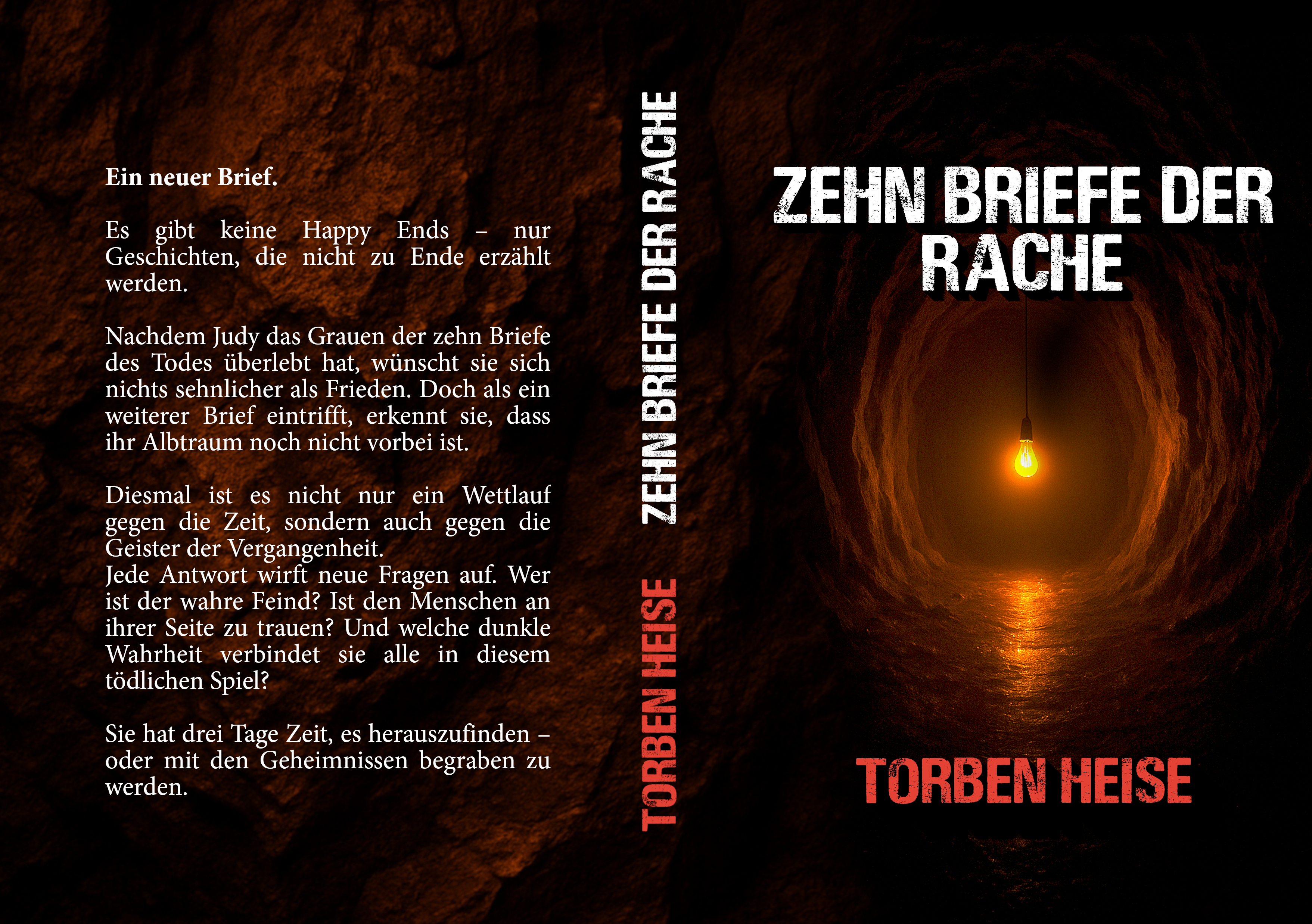 Book cover: Zehn Briefe der Rache